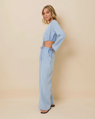 Chelley Top in Blue Lagoon