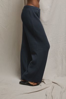 Shane Waffle Pant - Navy