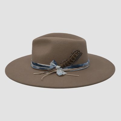 Amelia Felt Hat in Tan