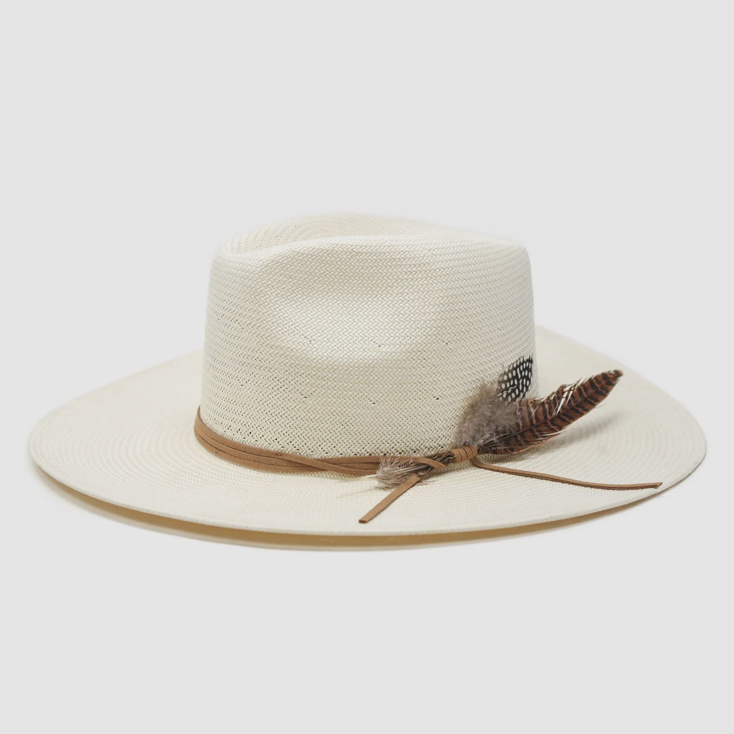 Valencia Straw Hat in Cream
