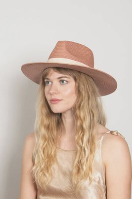 Slater Hat in Rose