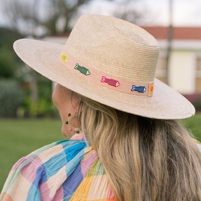 Colorful Fin Palm Hat