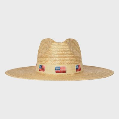 Ivory America Palm Hat