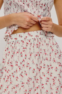 Dax Skirt in Rouge Romantic