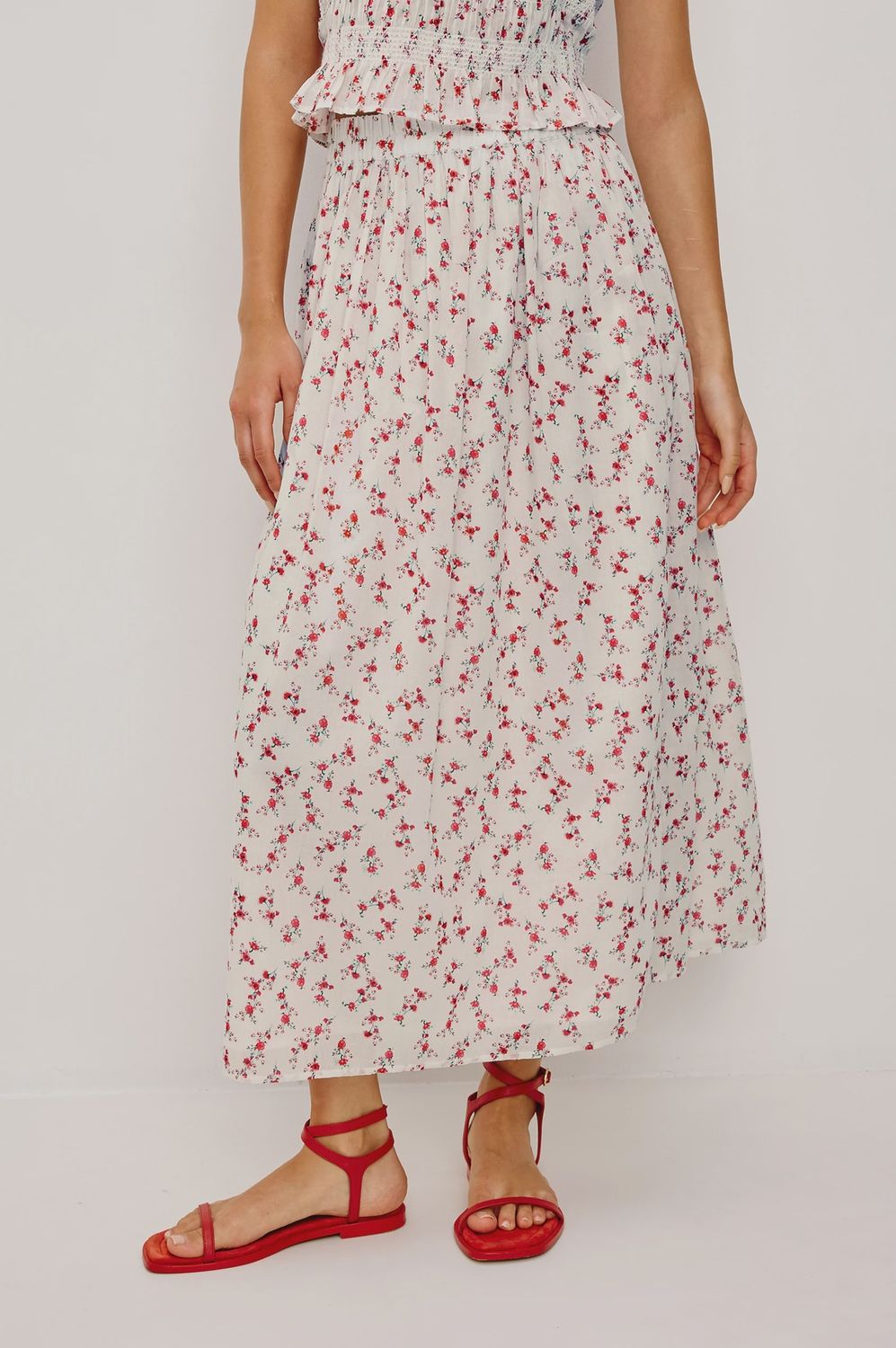 Dax Skirt in Rouge Romantic