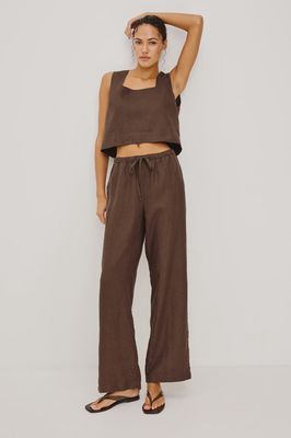 Emmie Pant in Espresso