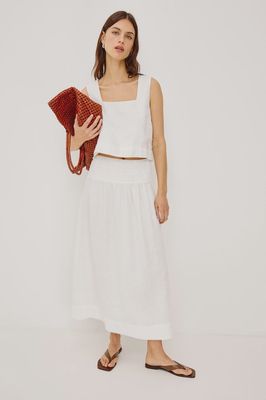 Alessa Linen Skirt