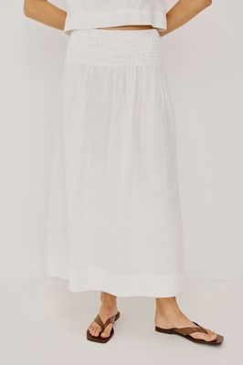 Alessa Linen Skirt