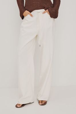 Normandie Pant in Ivory