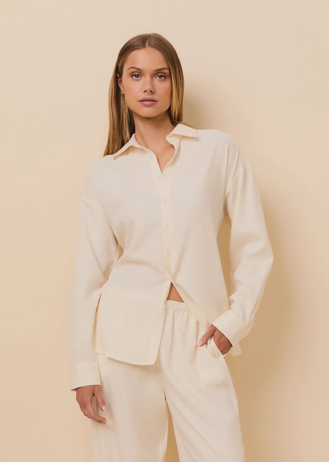 Estanza Button Down in Brule