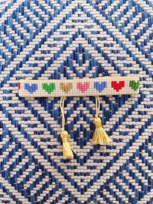 Rainbow Hearts Bracelet