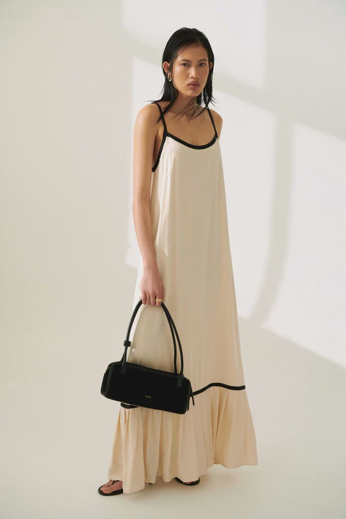 Delany Dress in Ivory