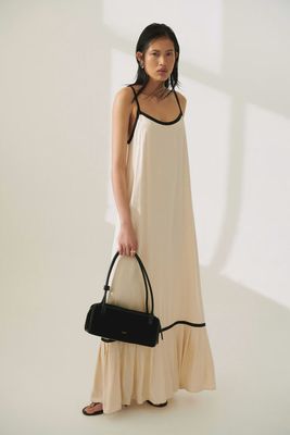Delany Dress in Ivory