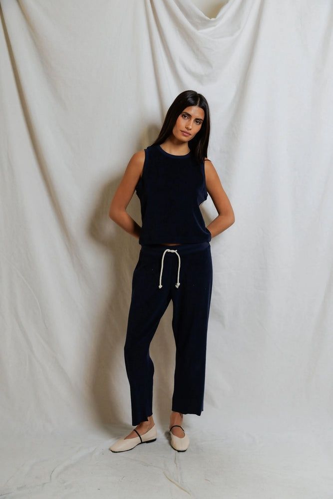 Eliana Terry Pant in Navy