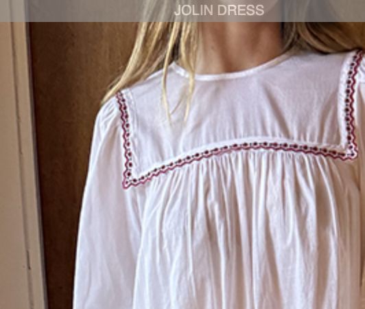 Jolin Dress in White