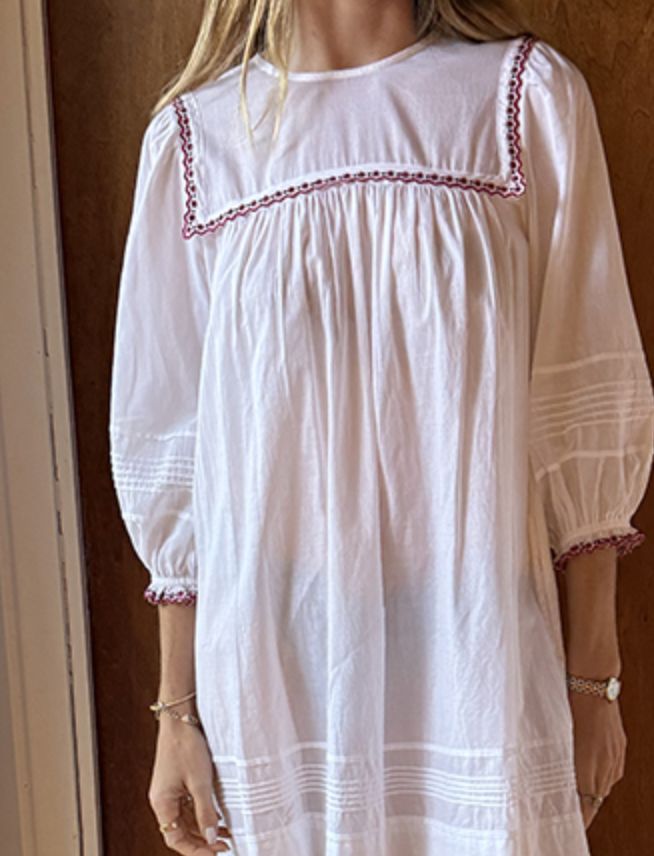 Jolin Dress in White