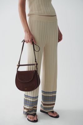 Frederika Pants in Champagne Stripes