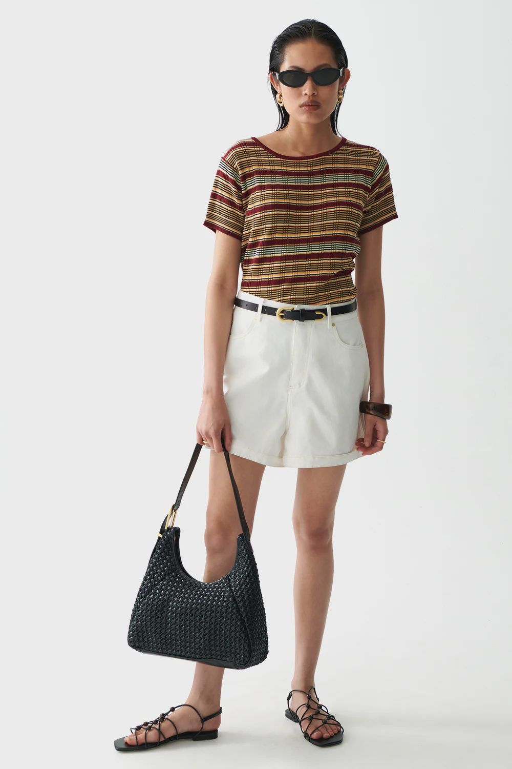 Quinn Shorts in White
