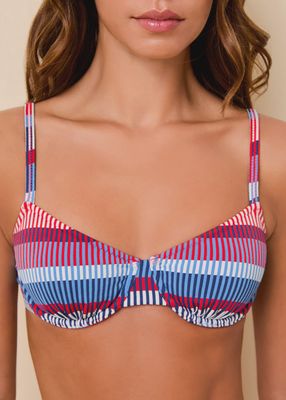 Eva Top in Americana Technicolor