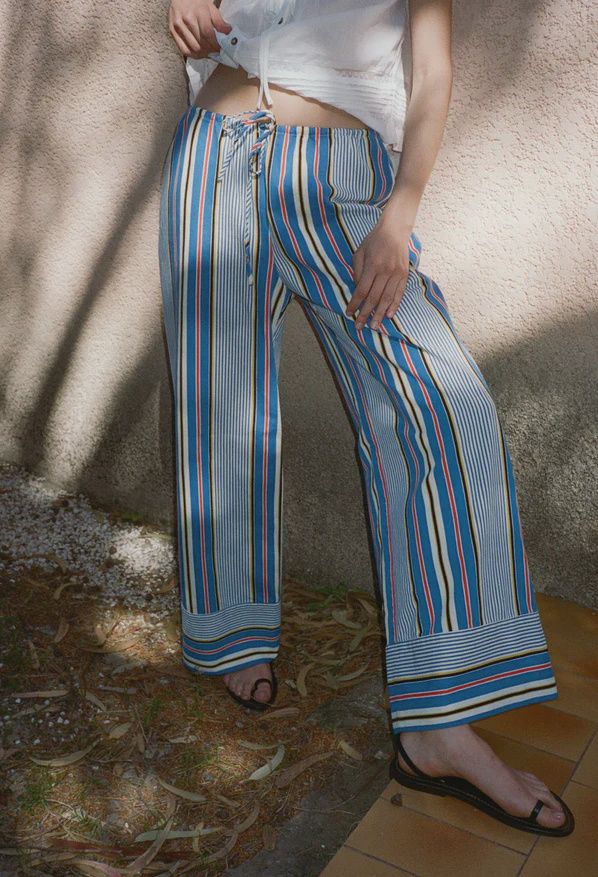 Yuli Pant in Stripe