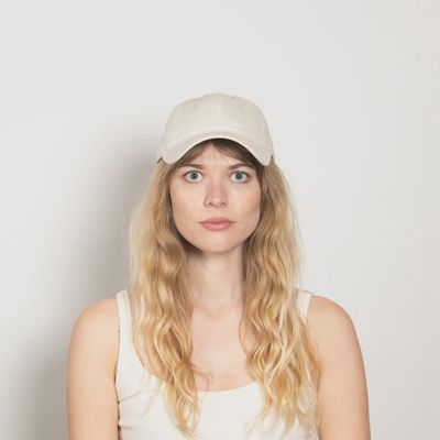 Spencer Linen Cap in Cream