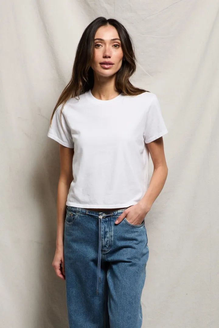 Springsteen Tee in White