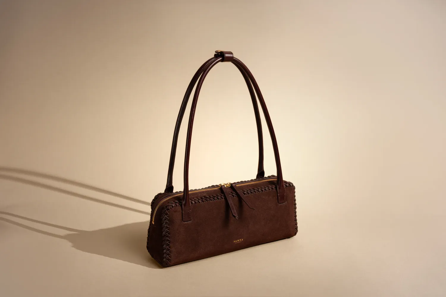 Kotli Bag in Espresso Suede