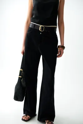 Salerno Belt  in Black