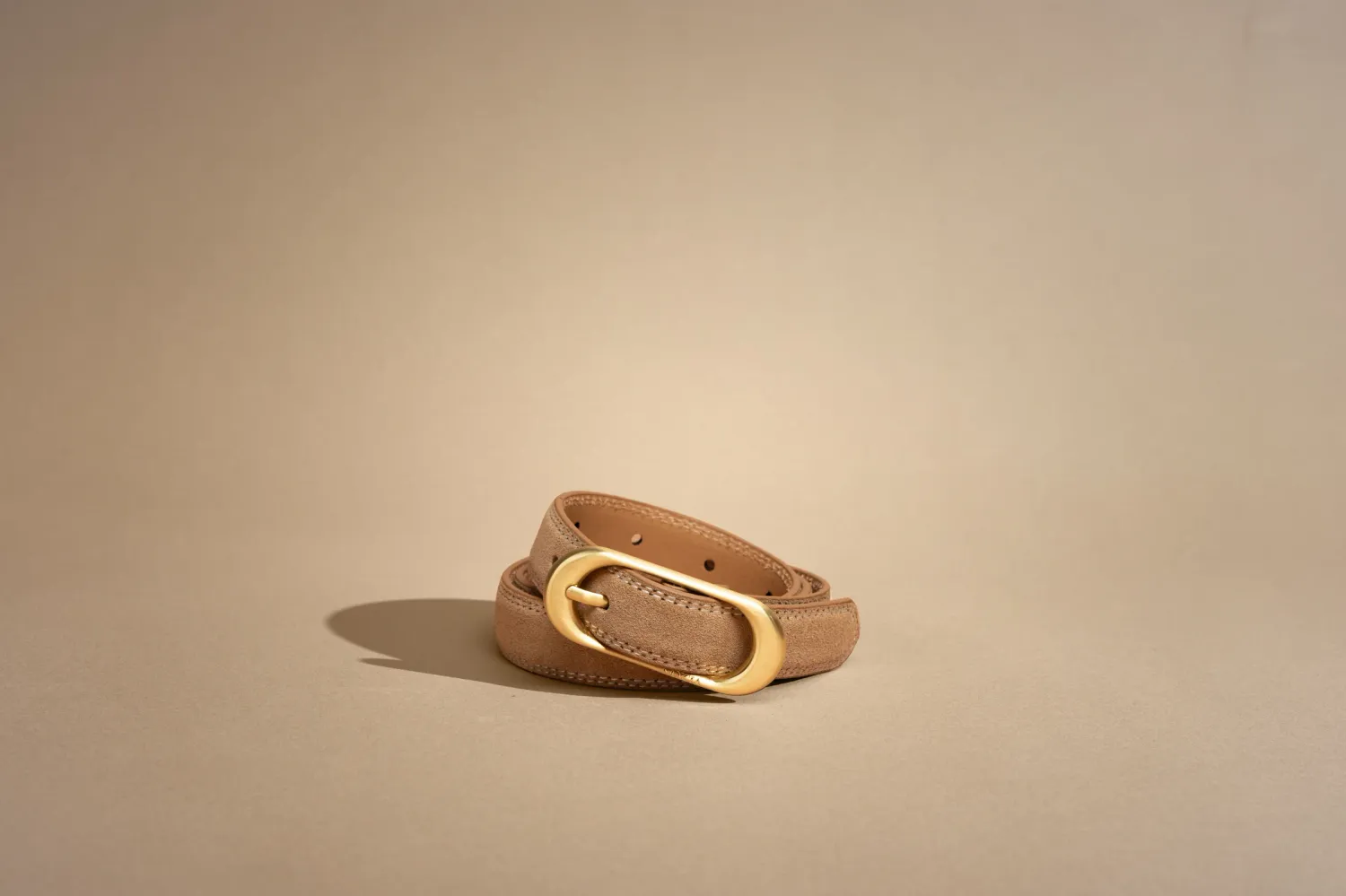 Mira Belt in Cashew