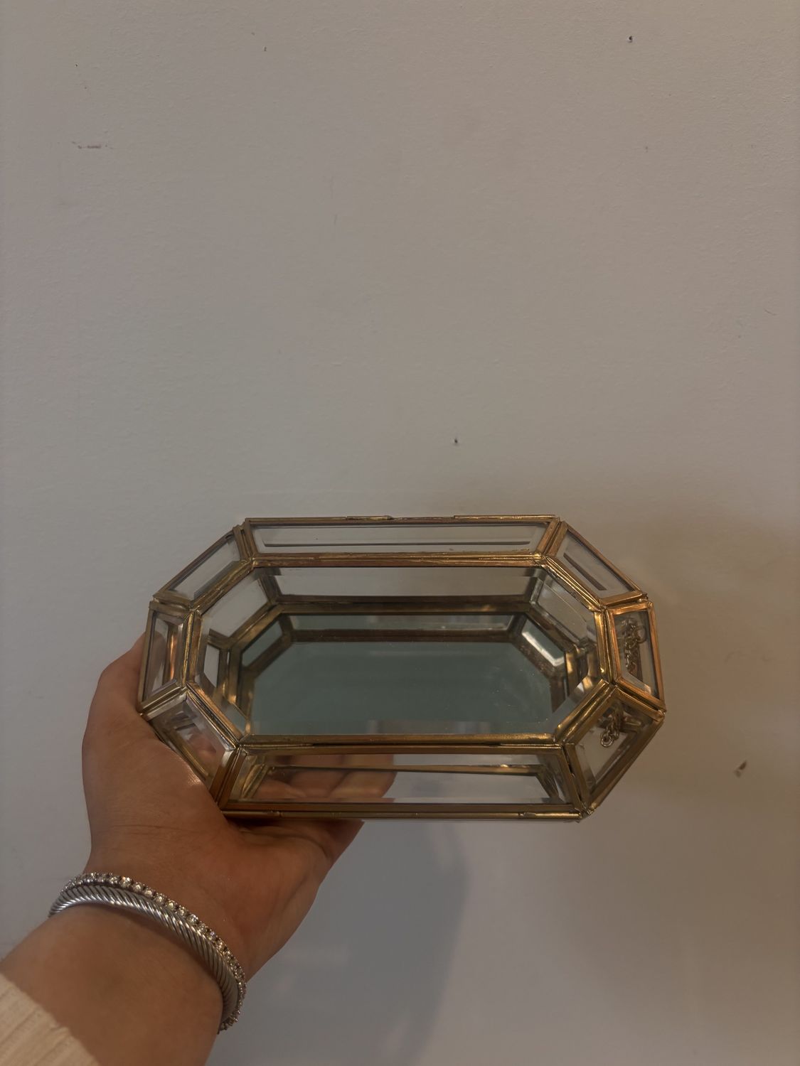 glass jewelry box
