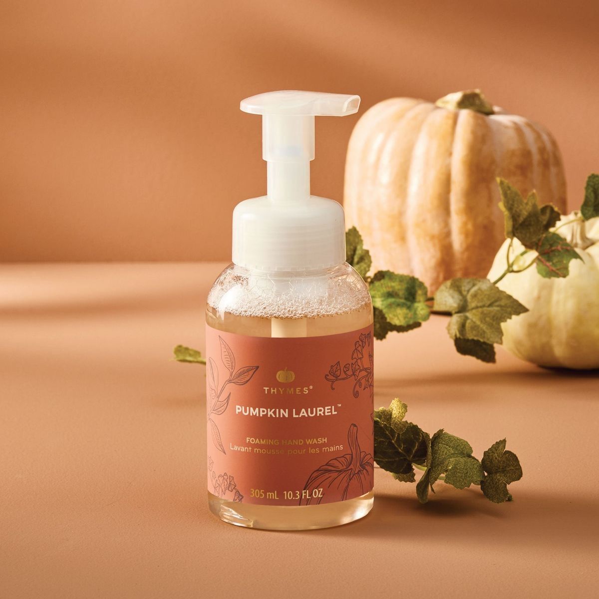 Pumpkin laurel foaming hand wash
