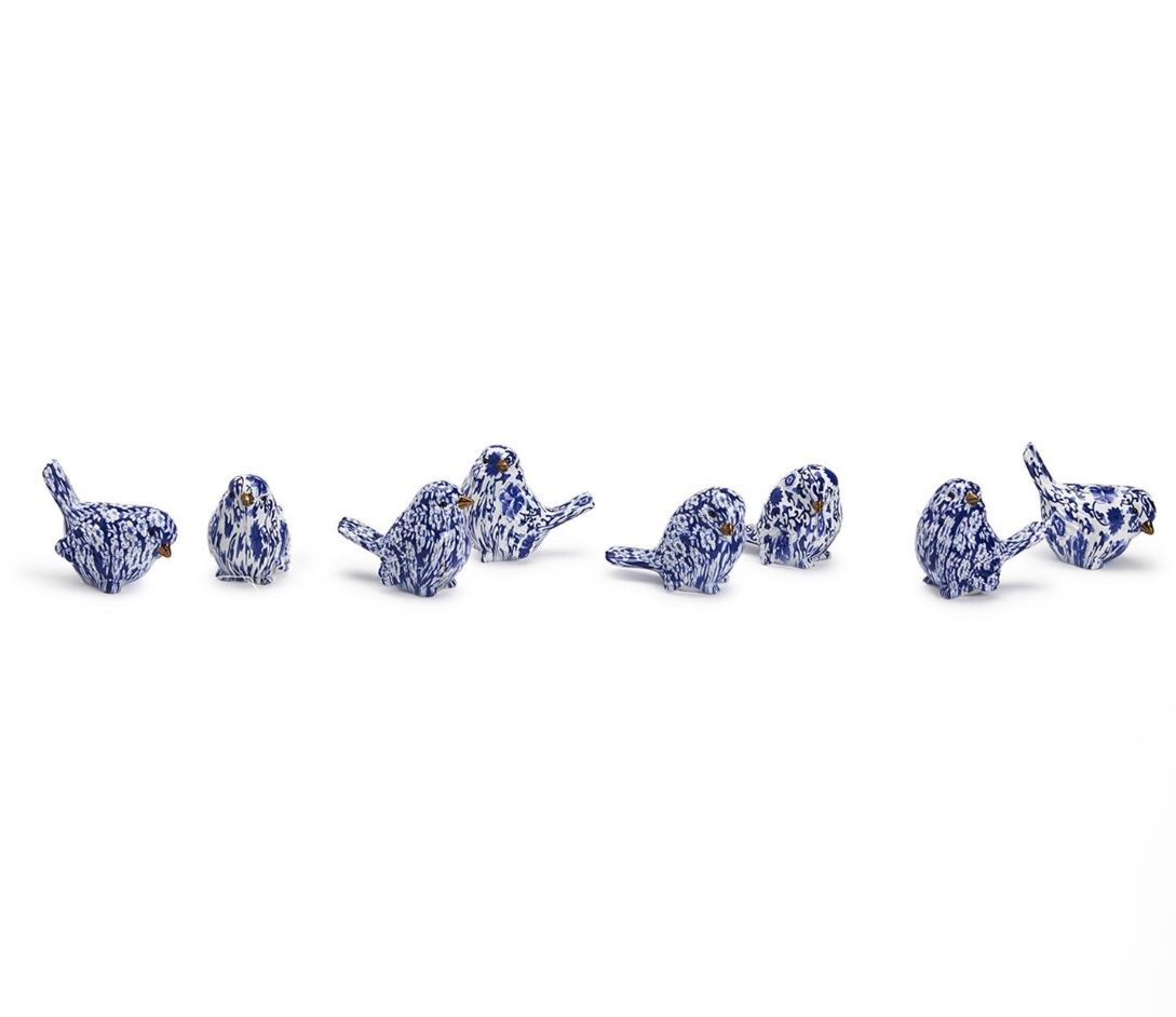 Chinoiserie Blue Robins