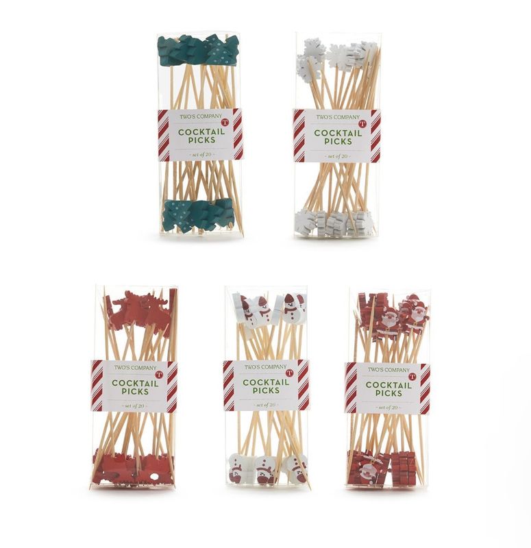 Christmas Cocktail picks