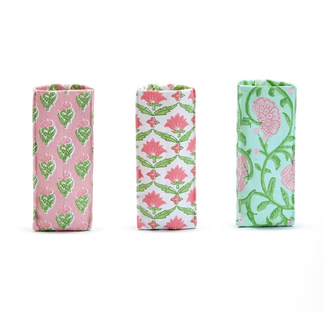 floral eyeglass holder