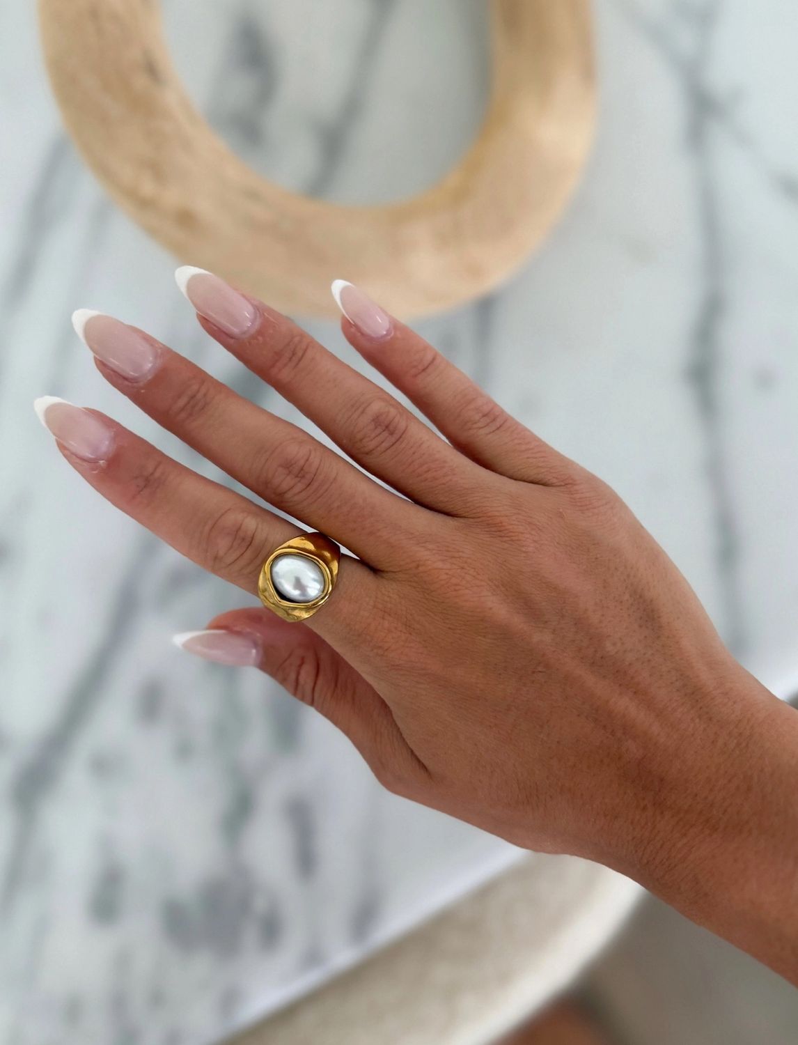 The pearl ring