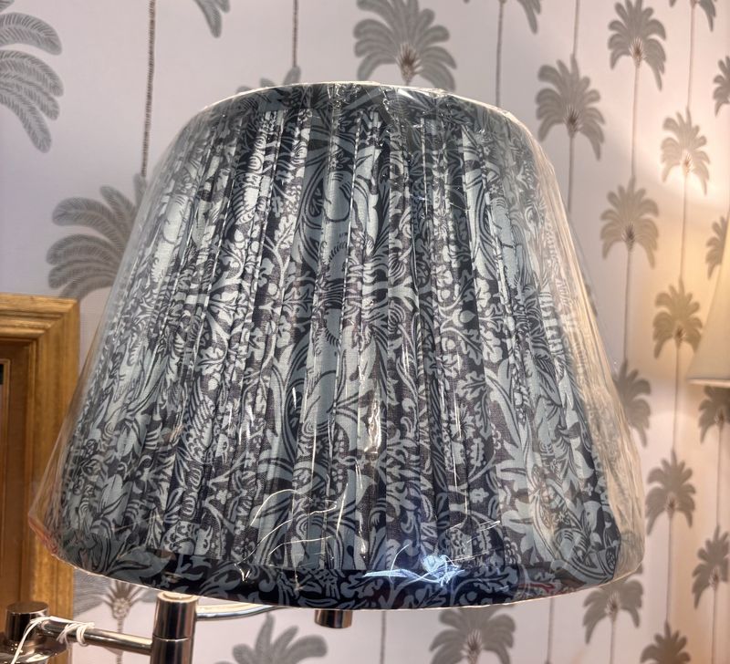 Lamp shade blue