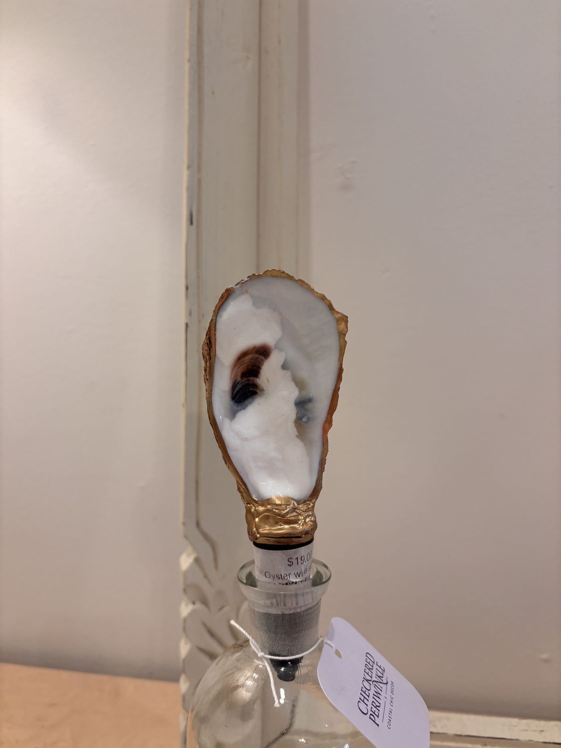 Oyster wine stopper