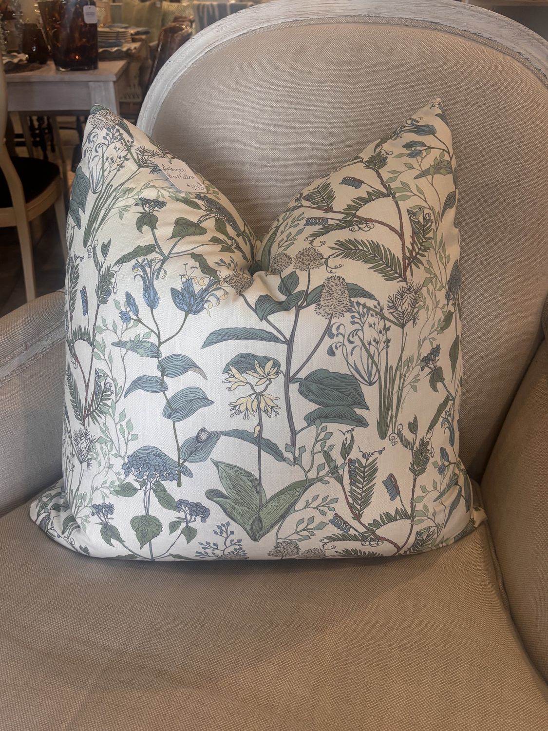 Pillow: botanical custom