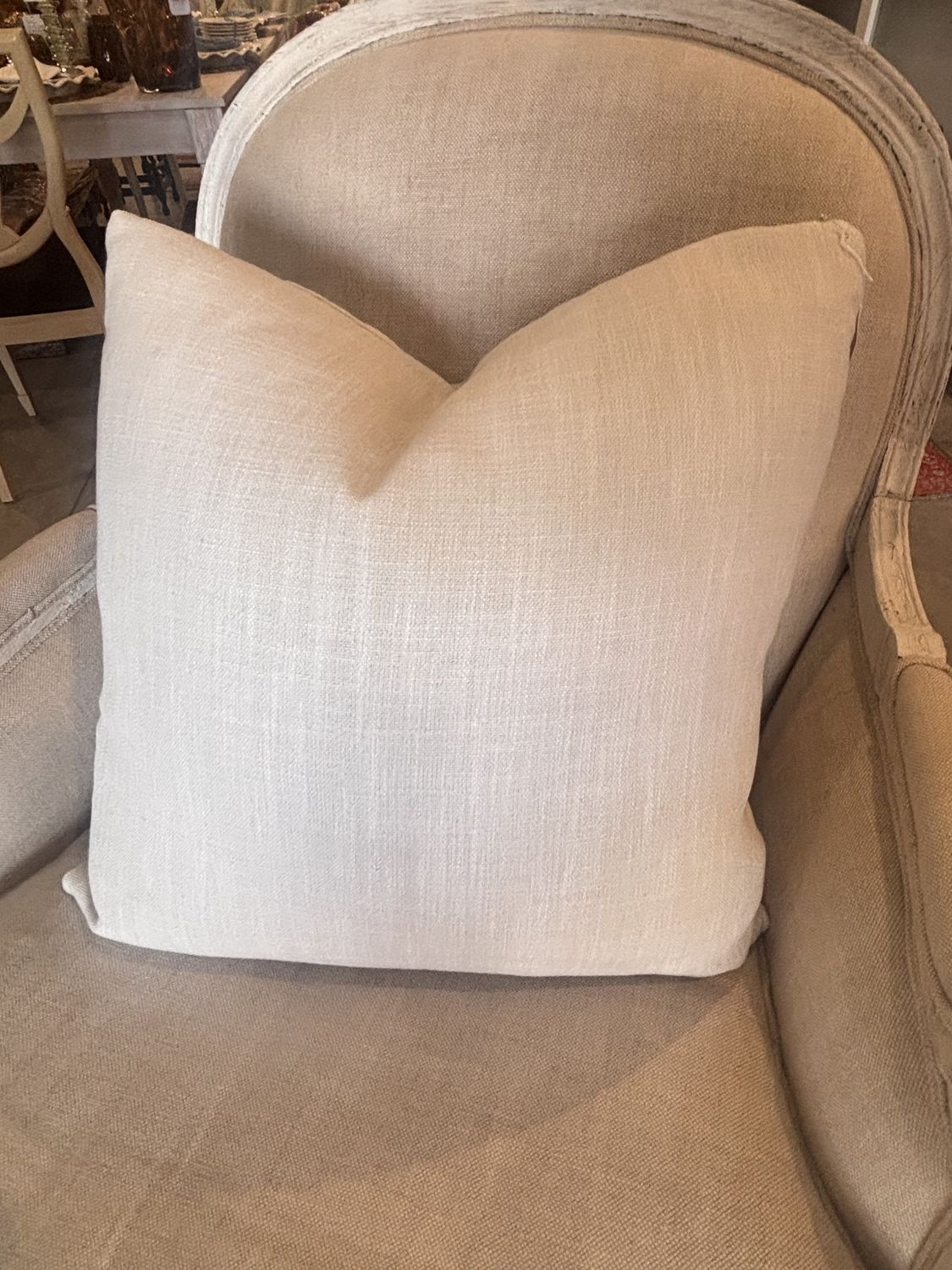 Pillow: cream custom