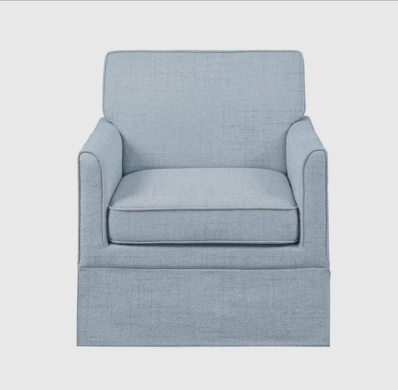 Drift blue armchair