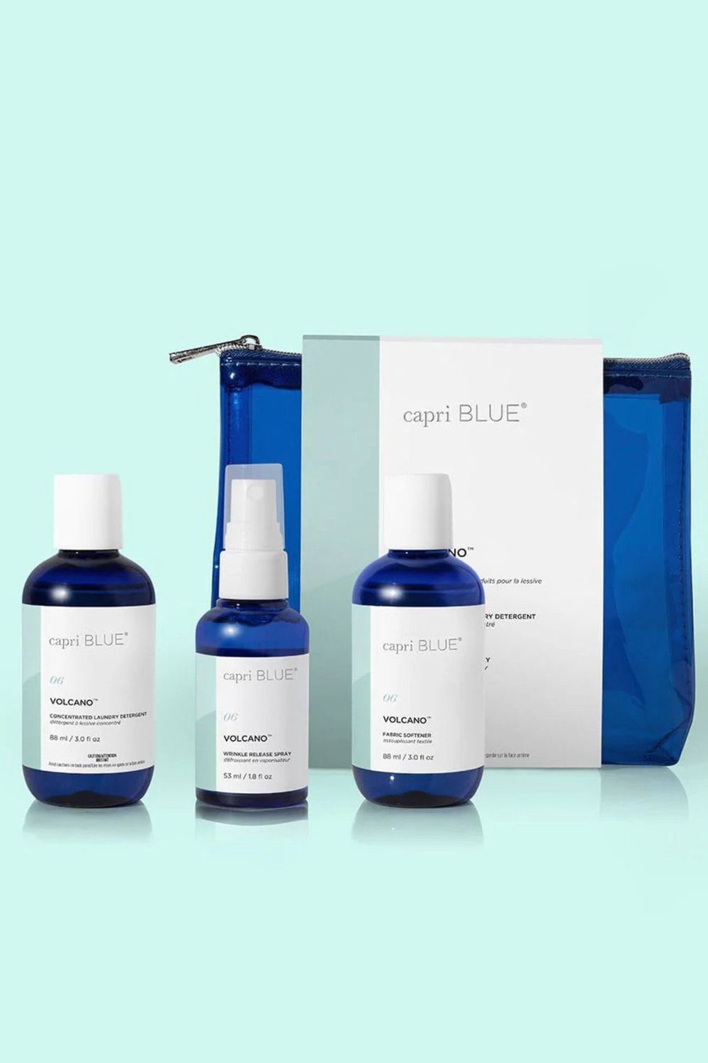 Volcano laundry gift set