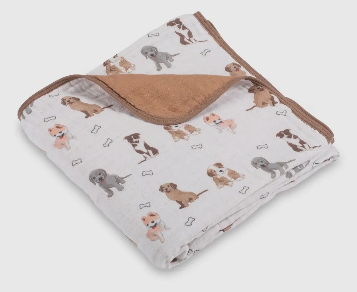 Woof Woof baby blanket