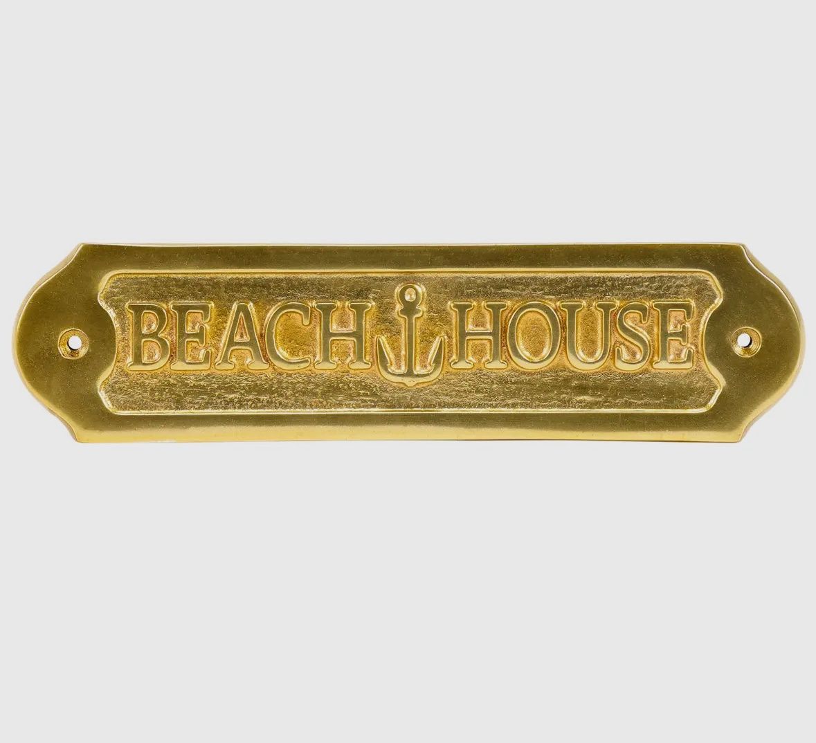 Beach House door plaque