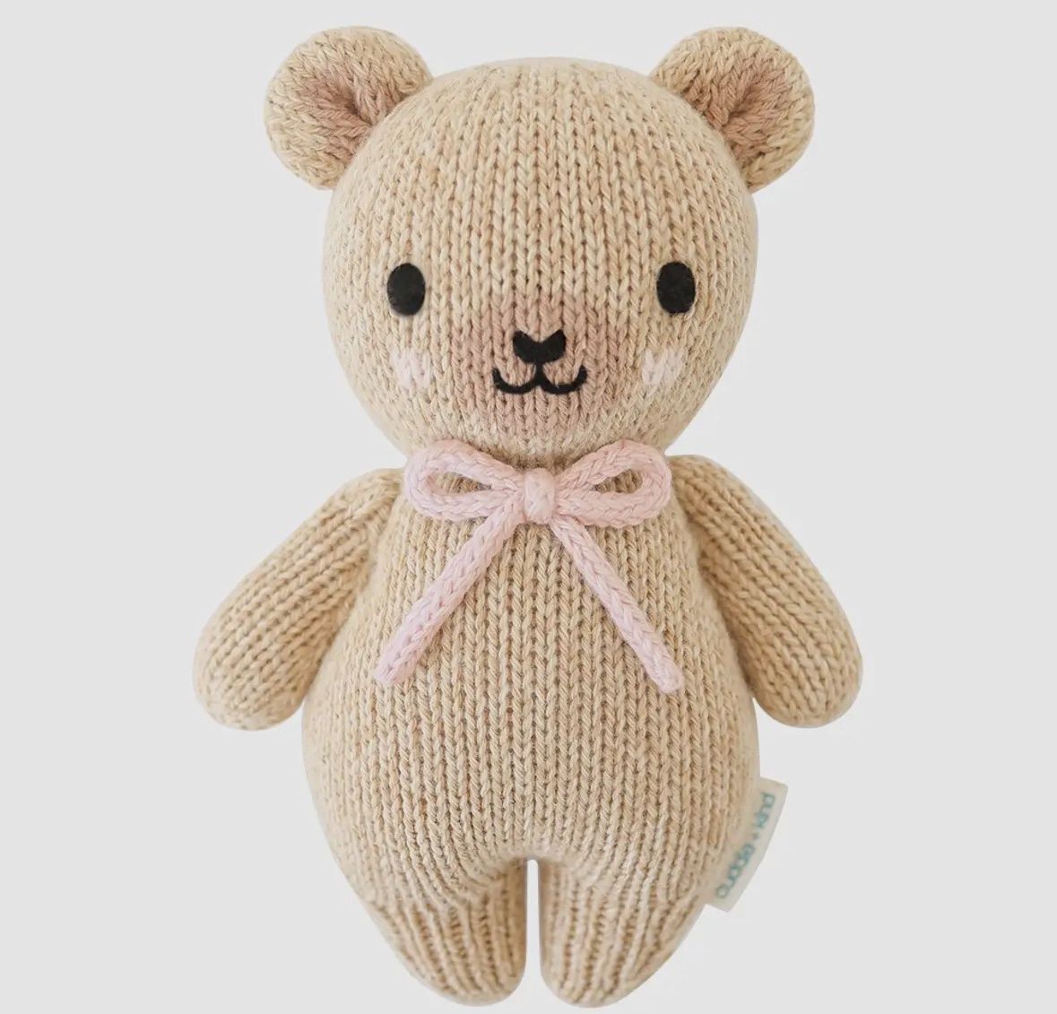 baby honey bear (pink bow)