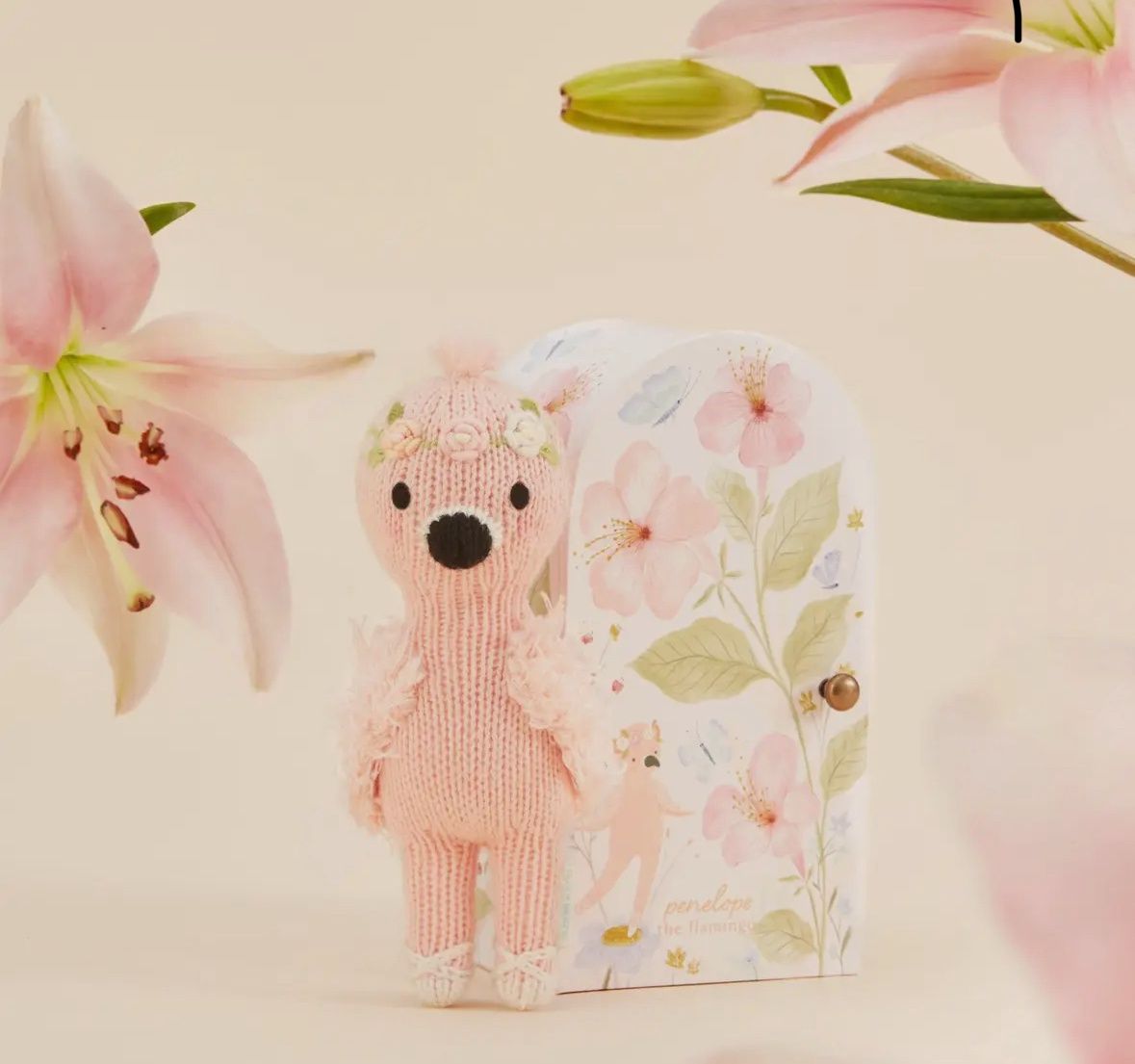 tiny Penelope the flamingo