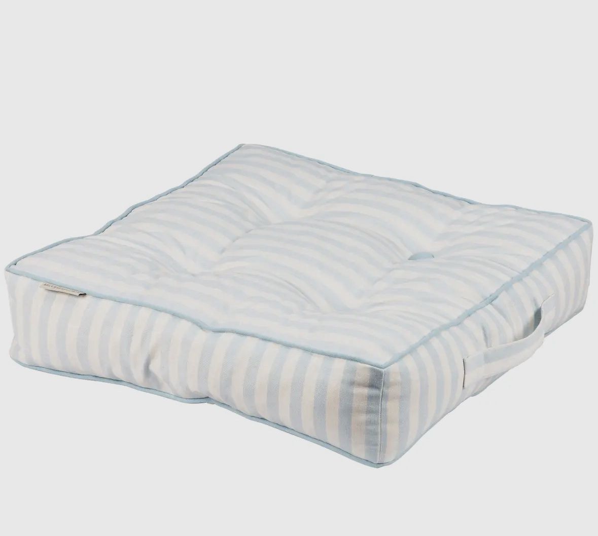 Blue and White Floor Pillow