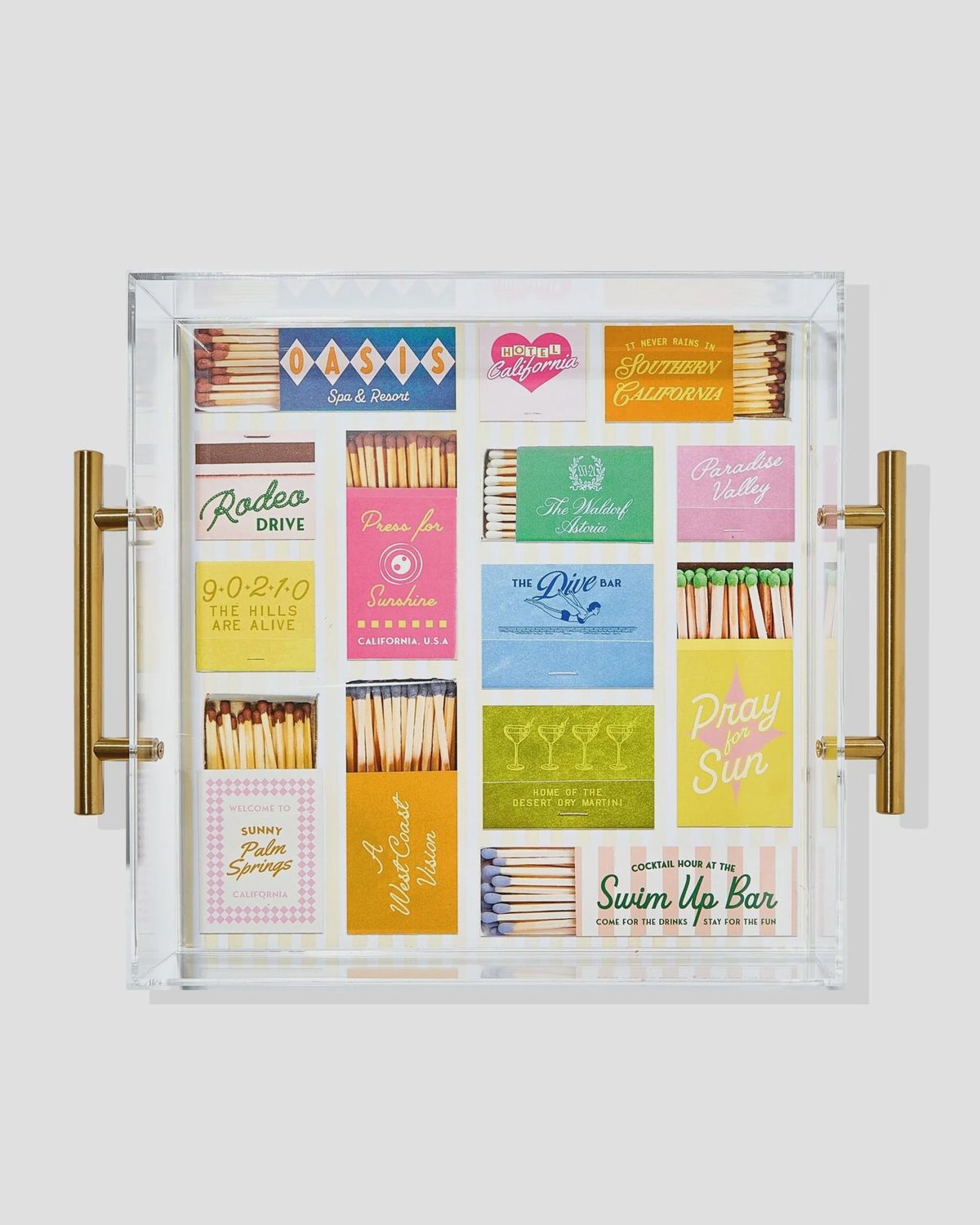 california matchbook large tray