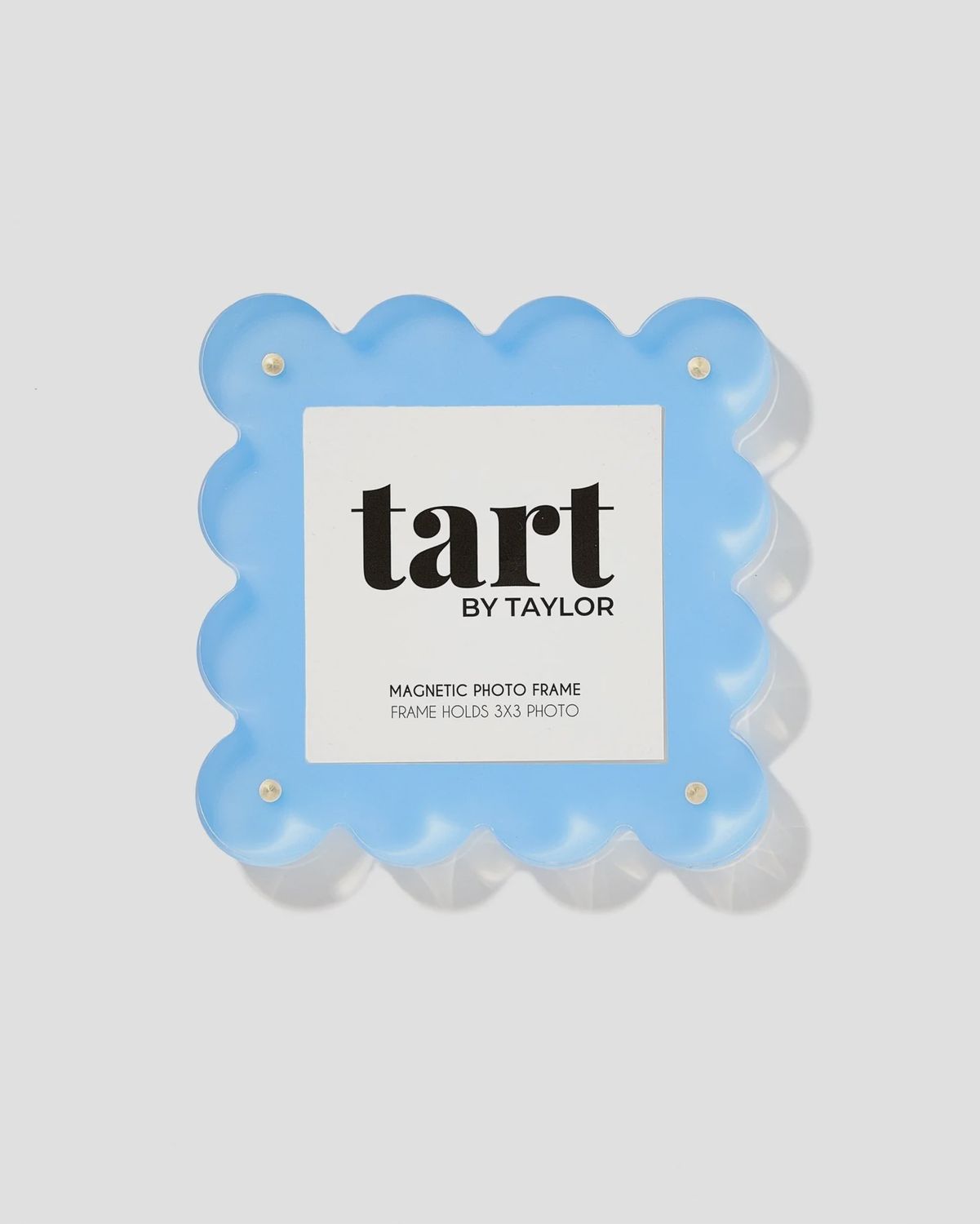 denim blu acrylic mini picture frame