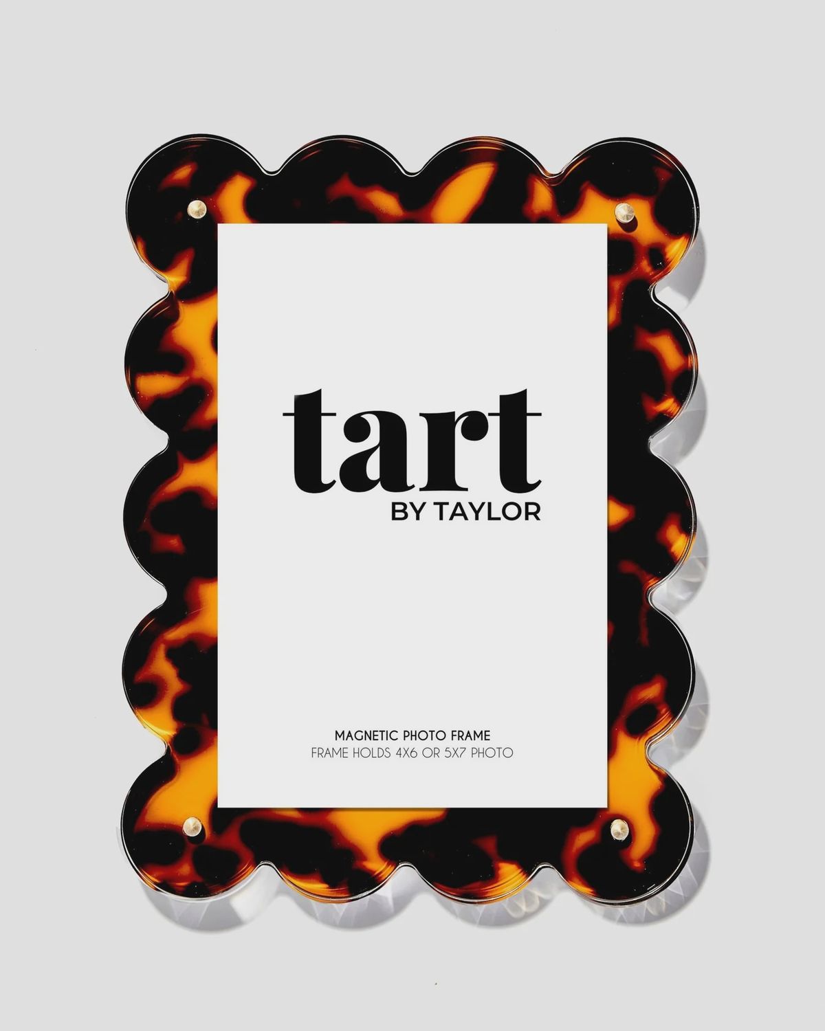 tortoise acrylic picture frame