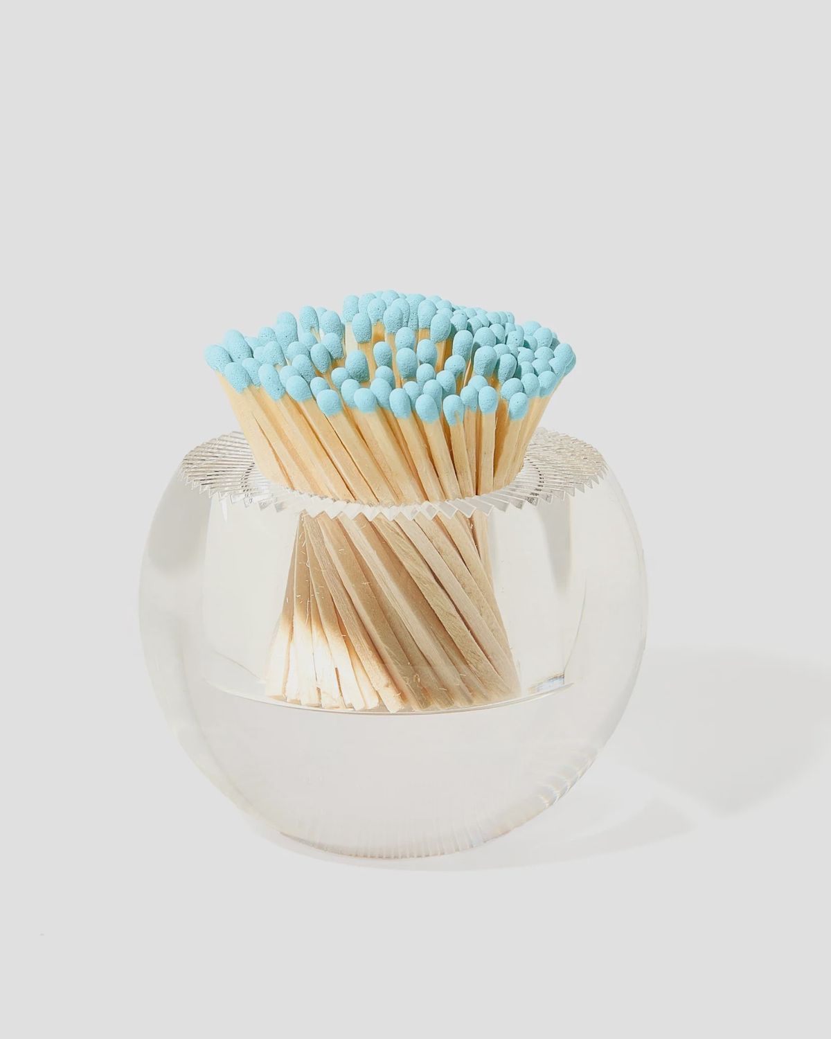 Round match striker Light blue